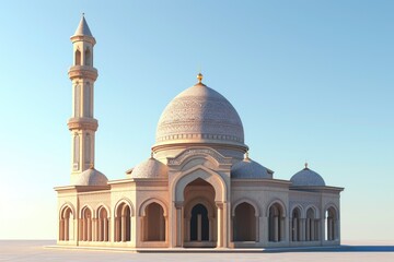 Fototapeta na wymiar Ornate patterns mosque 