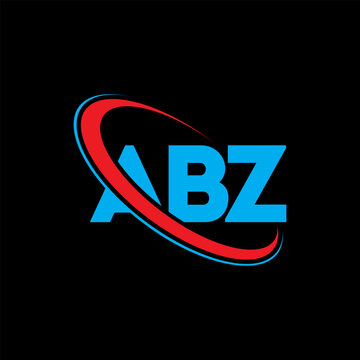 ABZ logo. ABZ letter. ABZ letter logo design. Intitials ABZ logo linked with circle and uppercase monogram logo. ABZ typography for technology, business and real estate brand.