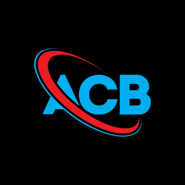 ACB logo. ACB letter. ACB letter logo design. Intitials ACB logo linked with circle and uppercase monogram logo. ACB typography for technology, business and real estate brand.