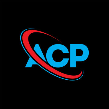 ACP logo. ACP letter. ACP letter logo design. Intitials ACP logo linked with circle and uppercase monogram logo. ACP typography for technology, business and real estate brand.