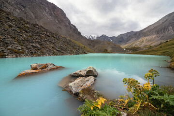 Karakabak lakes in the Altai Mountains