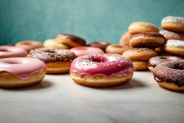 donuts with icing