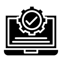 Automation icon vector image. Can be used for Business Analytics.