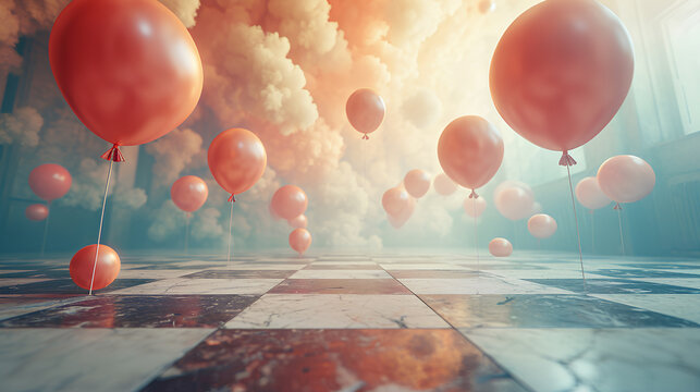 balloons background