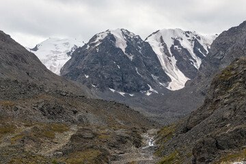 Mountain peaks of Altai
