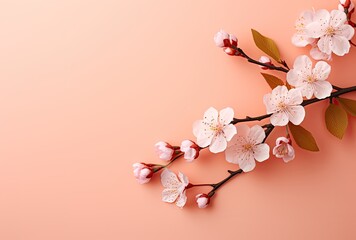 Cherry blossom decorations symbolizing renewal