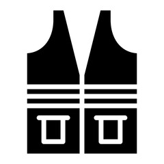 Safety Vest icon vector image. Can be used for Hajj Pilgrimage.
