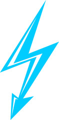 Electrical discharge, flash thunderbolt lightning