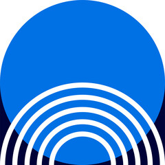 Obraz premium Abstract shape, artwork design element