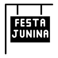 Festa Junina Sign icon vector image. Can be used for Festa Junina.