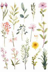seamless pattern with flowers