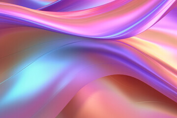 Colorful Wavy Design Background Illustration for Vibrant Visuals