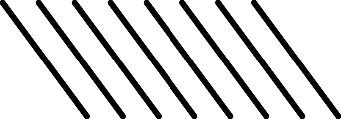Diagonal lines, memphis shapes design element