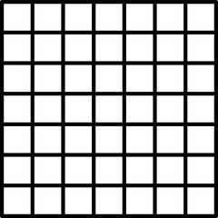 Square grid abstract Memphis shape element
