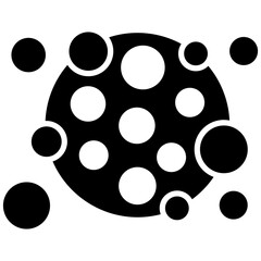 Fototapeta premium Tumor icon vector image. Can be used for Chemotherapy.