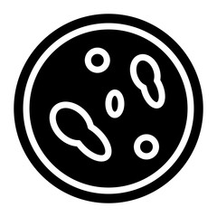 Petri Dish icon vector image. Can be used for Lab.