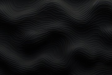 Black background with light grey topographic lines