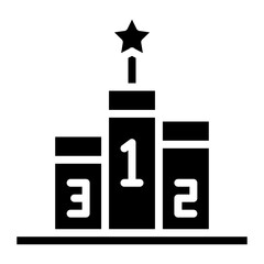 Winner icon vector image. Can be used for Rugby.