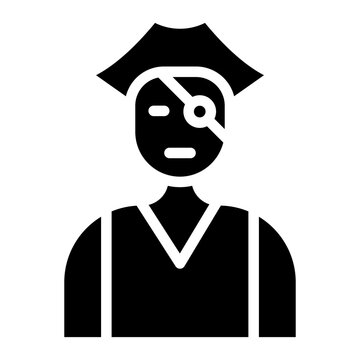 Pirate icon vector image. Can be used for Ocean.