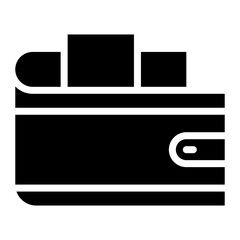 Wallet icon vector image. Can be used for Supermarket.