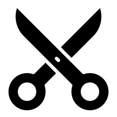 Scissor icon vector image. Can be used for Art and Craft Supplies. - obrazy, fototapety, plakaty
