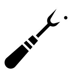 Seam Ripper icon vector image. Can be used for Art and Craft Supplies.