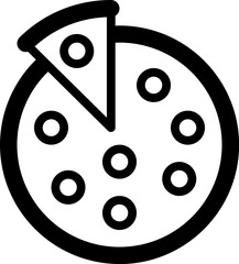 Delicious Pizza Icon