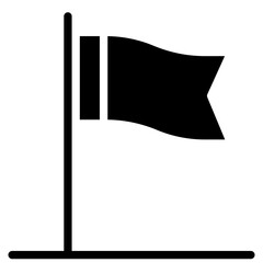 Flag icon vector image. Can be used for Volleyball.