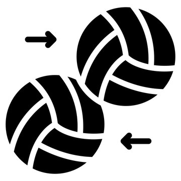 Bond icon vector image. Can be used for Volleyball.