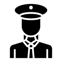 Lady Driver icon vector image. Can be used for Railway.