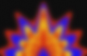 Thermal Infrared blurred Vibrant wave Blurred color gradient abstract noise futuristic retro background backdrop banner poster card wallpaper website header design