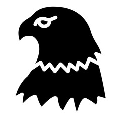 Eagle icon vector image. Can be used for Rainforest.