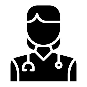 Nurse Female icon vector image. Can be used for Nursing.