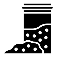 Cocaine icon vector image. Can be used for Addiction.
