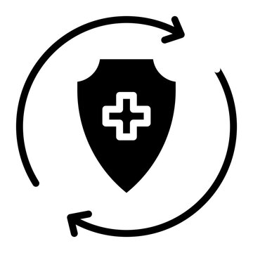 Relapse Prevention Icon Vector Image. Can Be Used For Addiction.