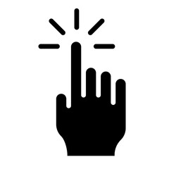 Clicks icon vector image. Can be used for Video Blog.