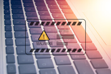 malware warning alert , virus detection , vulnerability scan results report