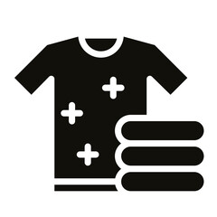 Obraz premium Clean Clothes icon vector image. Can be used for Laundry.