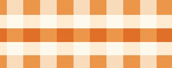 Classic striped seamless pattern in shades of orange and beige