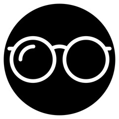 Glasses icon vector image. Can be used for Nursing Home.