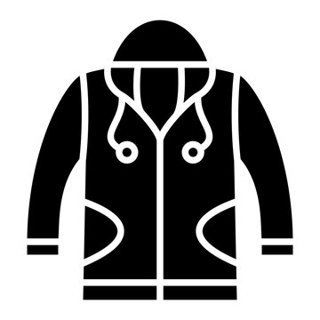 Hoodie icon vector image. Can be used for Autumn.
