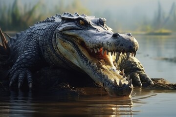 Nile Rivers dominant predator: Nile Crocodile