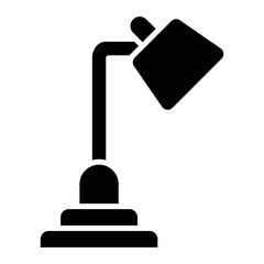 Table Lamp icon vector image. Can be used for Electronic Devices.