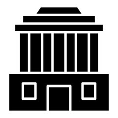 Mausoleum icon vector image. Can be used for Funeral.