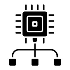 Intelligent Control icon vector image. Can be used for Data Analytics.