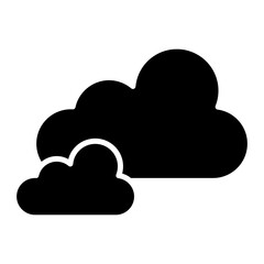 Cloud icon vector image. Can be used for Learning.