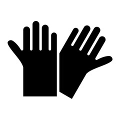 Gloves icon vector image. Can be used for Soccer.