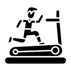 Exercise icon vector image. Can be used for Physical Fitness.
