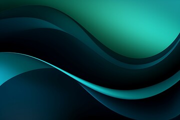 Elegant abstract black and green background