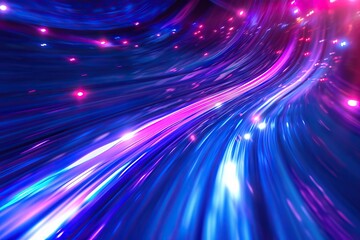 Fototapeta na wymiar Abstract backgrounds purple and blue neon lights (super high resolution). AI generated illustration